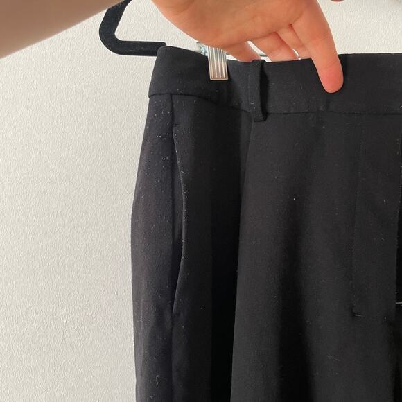 MM LaFleur Black Pleated Trousers Sz 4 Workwear Career Professional - Picture 13 of 13